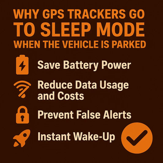 Why GPS Tracker Goes to Sleep Mode When the Vehicle is Parked