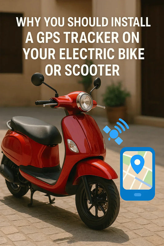 Why You Should Install a GPS Tracker on Your Electric Bike or Scooter