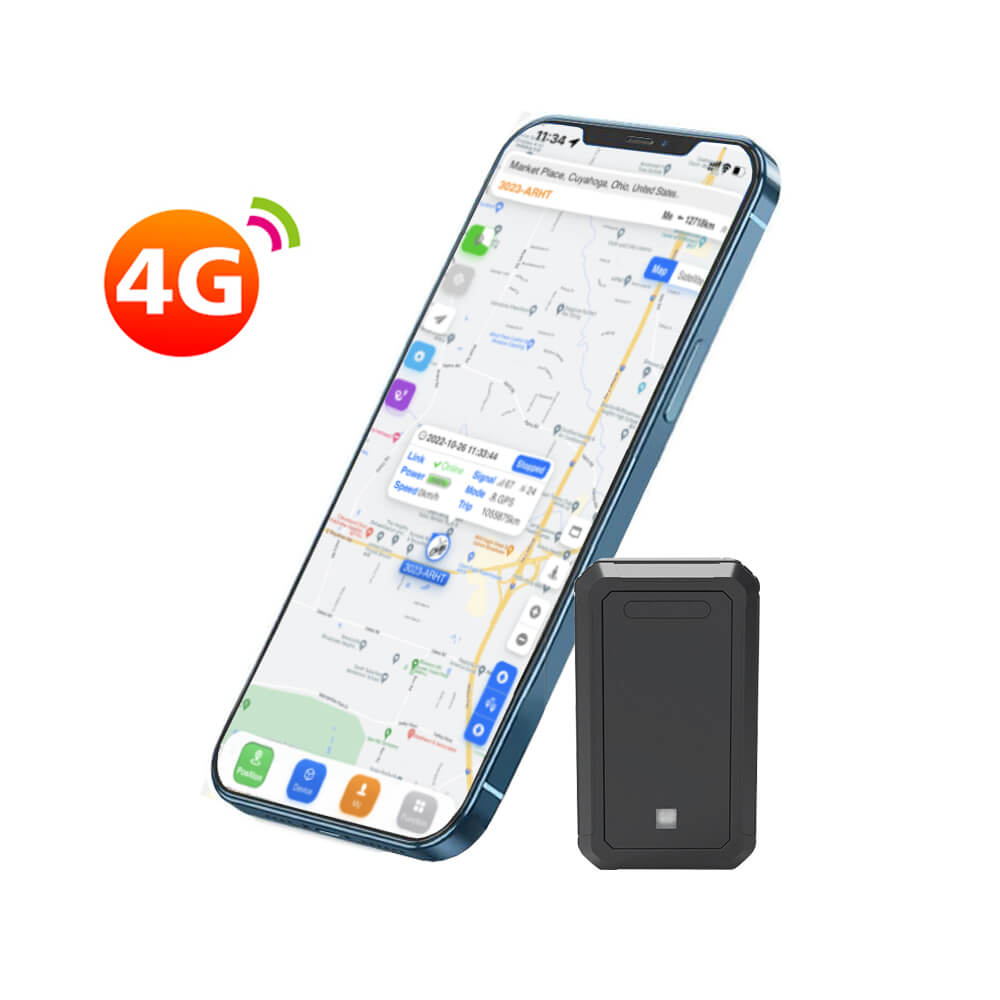 4G Long-Life GPS Tracker - 3 Year Battery, Non-Rechargeable Compact, Waterproof, Internal Magnet