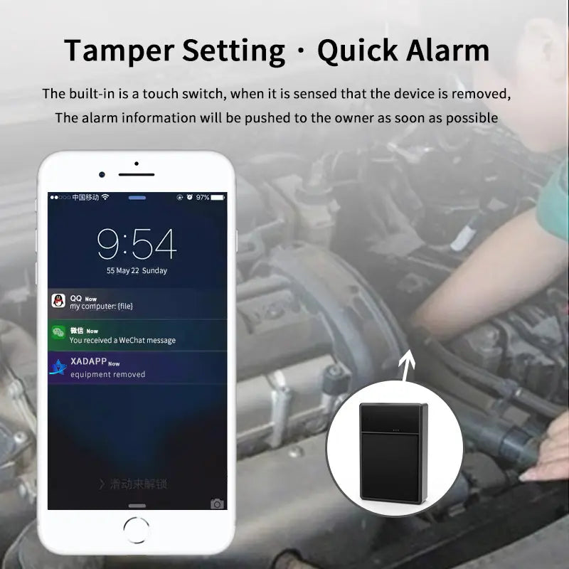 4G GPS Tracker with 10000mAh, Built - in Magnet, Waterproof - Ideal for Vehicle & Asset Tracking