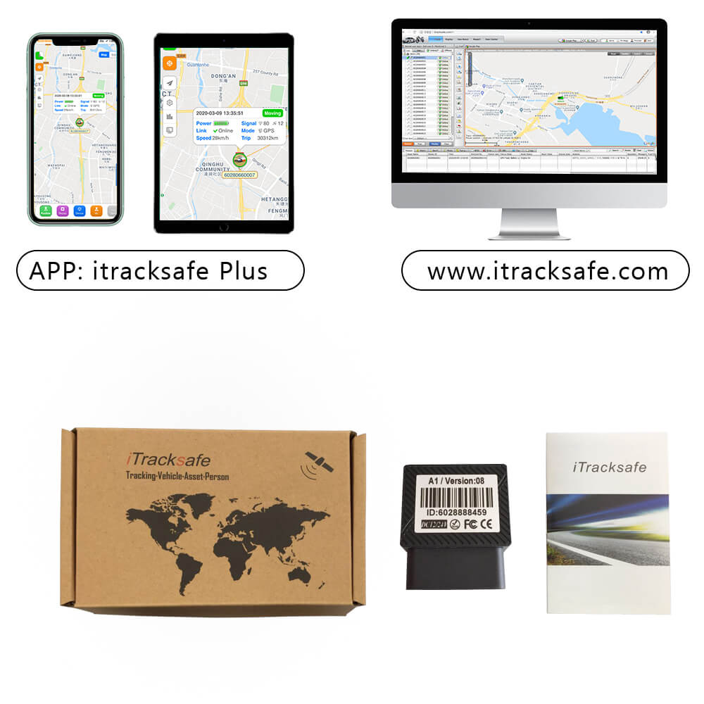 Hassle-free installation OBD GPS Tracker