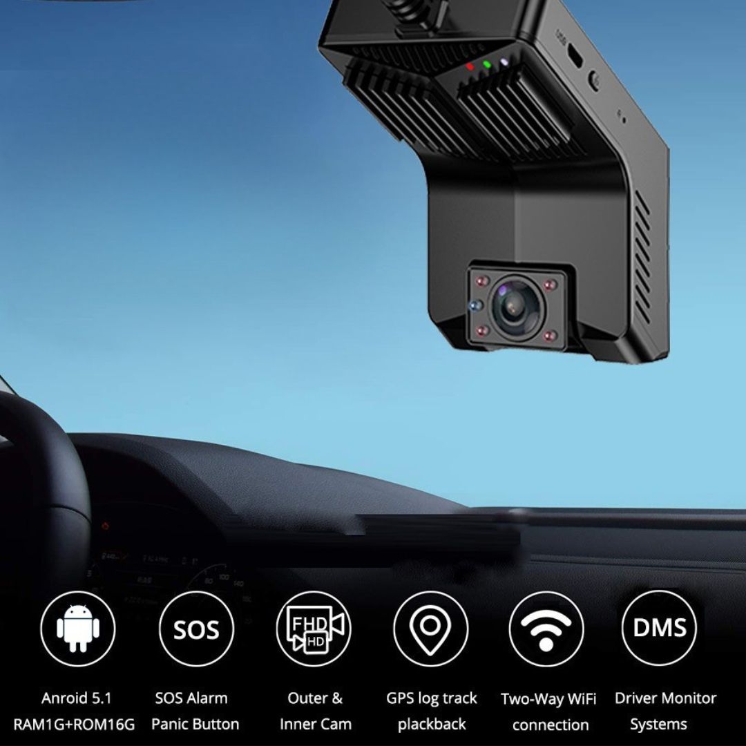G4C 4G Dash Cam GPS Tracker with Remote Vehicle Power Cut-Off