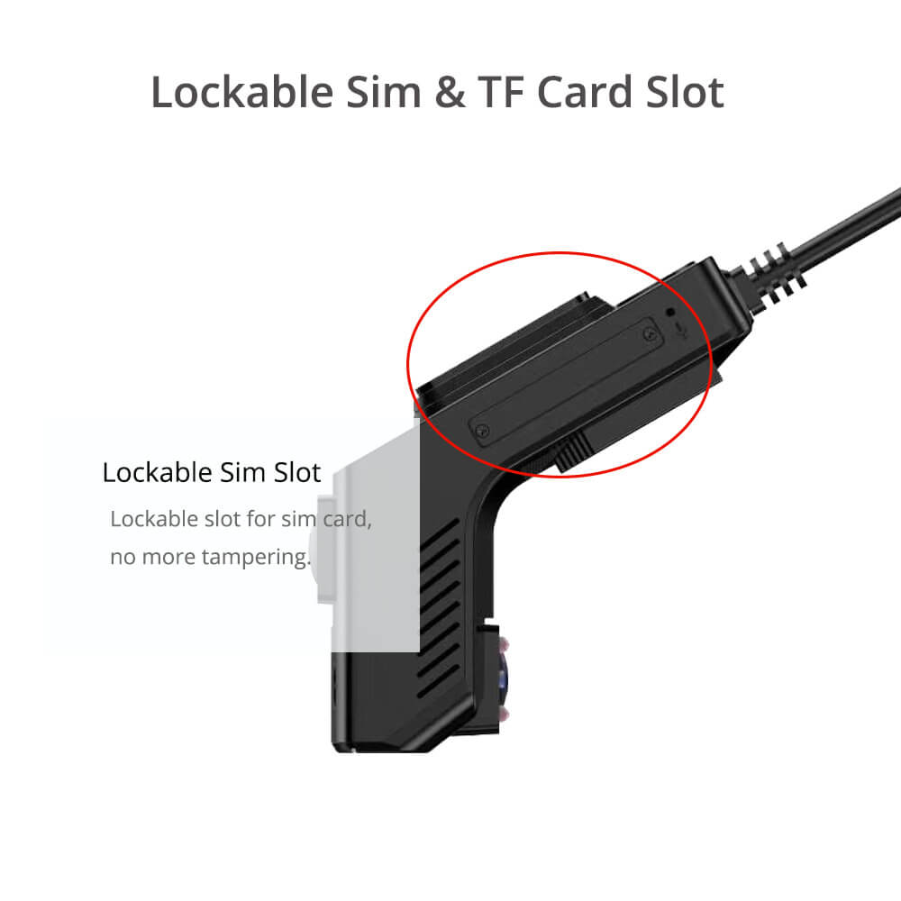 G4C 4G Dash Cam GPS Tracker with Remote Vehicle Power Cut-Off