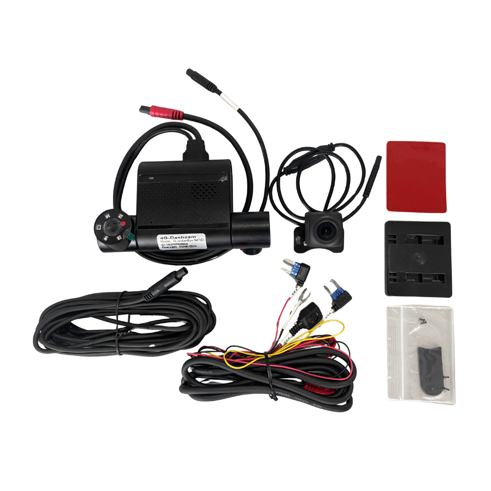 G4T 3-Channel Live Streaming GPS Dash Cam — AI ADAS DMS | Real-Time Tracking & HD Recording