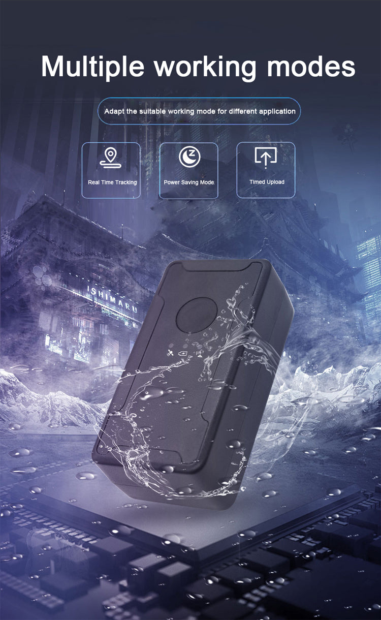 ST909 4G Real Time GPS Asset Tracker Compact, Waterproof, Internal Magnet