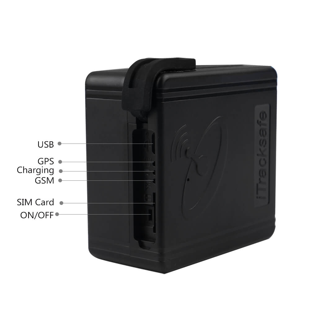 AS4 4G Real Time GPS Asset Tracker Compact, Waterproof, Internal Magnet