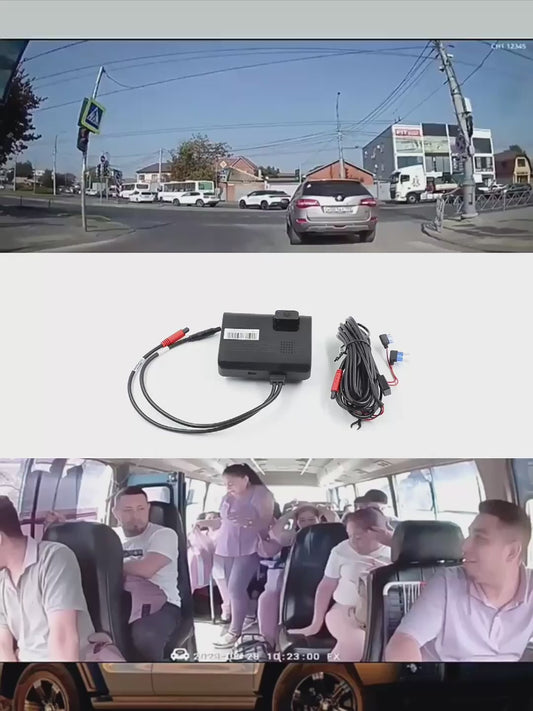 G4 Real Time 4G GPS Tracker Dual 1080P Dash Cam with Live Tracking & Video Upload