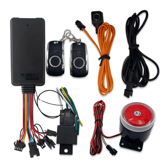 Smart GPS Tracker with Remote & Siren: Ultimate Vehicle Protection