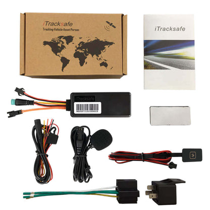 Rastreador GPS para vehículos con cable MT5B 4G con SOS y escucha remota