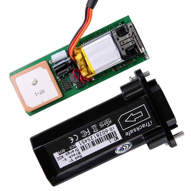 MT1 Waterproof GPS Tracker with Advanced Features and Free Tracking Pl ...
