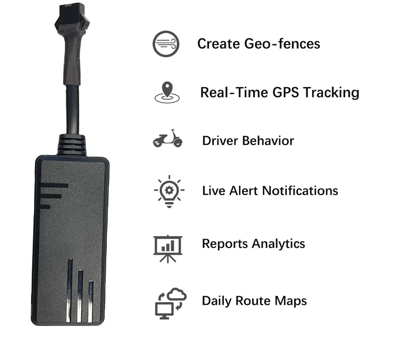 GPS Tracker for Vehicles 4G LTE Car GPS Tracking Device, Unlimited Distance, Small  Real time Mini, No Subscription Needed